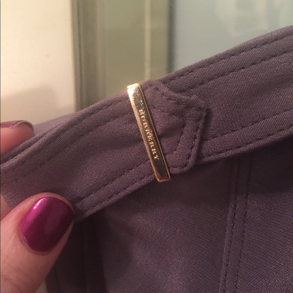 NWT Burberry Mini Trench Dress - Picture 2 of 8